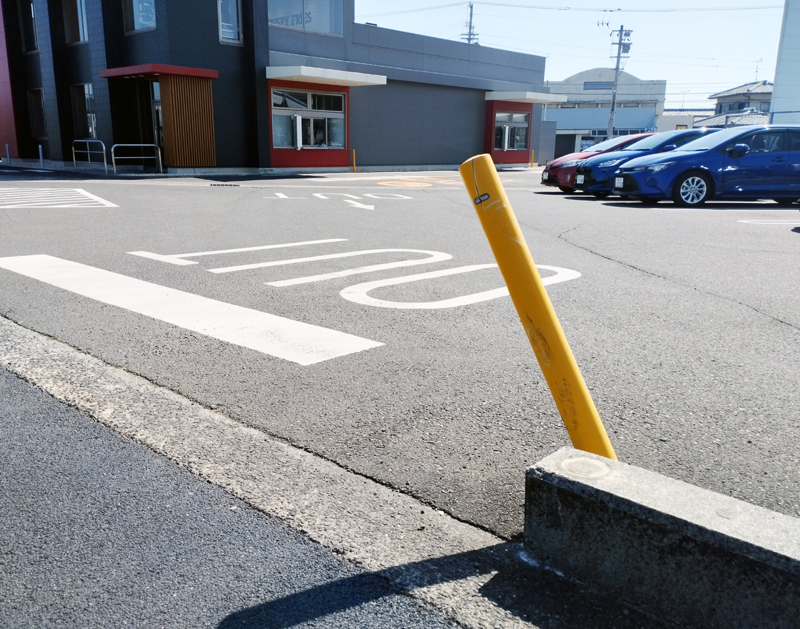 サンバリカー サンポール 車止め ポール ピラーの交換工事